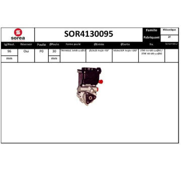 Hydraulické čerpadlo, řízení EAI SOR4130095