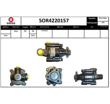 Hydraulické čerpadlo, řízení EAI SOR4220157