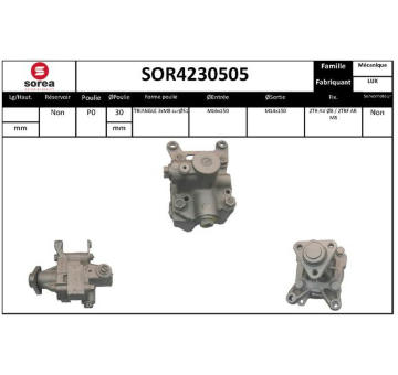 Hydraulické čerpadlo, řízení EAI SOR4230505