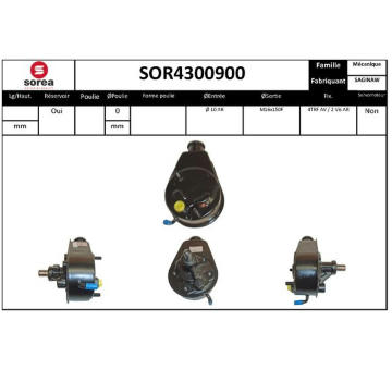 Hydraulické čerpadlo, řízení EAI SOR4300900