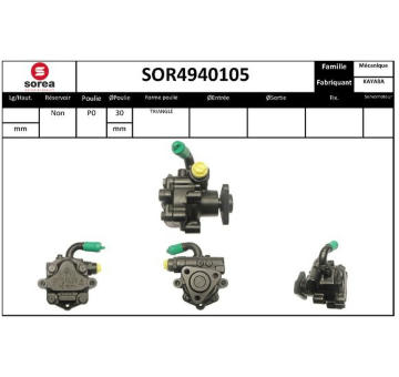 Hydraulické čerpadlo, řízení EAI SOR4940105