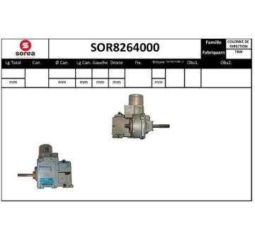 Sloupek řízení EAI SOR8264000