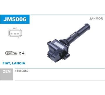 Zapalovací cívka JANMOR JM5006