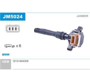 Zapalovací cívka JANMOR JM5024