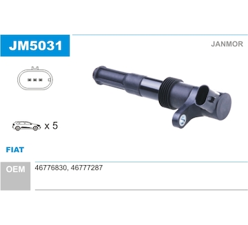 Zapalovací cívka JANMOR JM5031