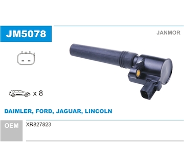 Zapalovací cívka JANMOR JM5078