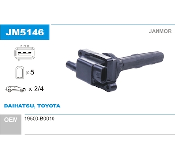 Zapalovací cívka JANMOR JM5146