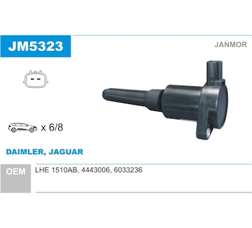 Zapalovací cívka JANMOR JM5323