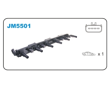 Zapalovací cívka JANMOR JM5501