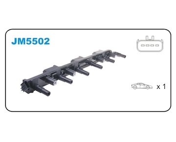 Zapalovací cívka JANMOR JM5502
