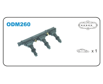 Zapalovací cívka JANMOR ODM260