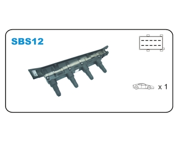 Zapalovací cívka JANMOR SBS12