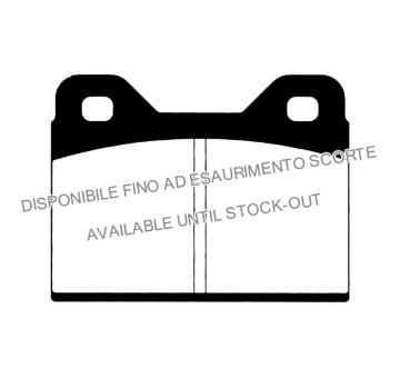 Sada brzdových destiček, kotoučová brzda RAICAM RA.0080.0