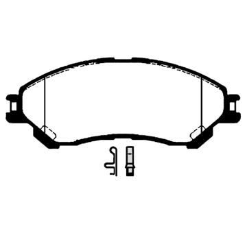 Sada brzdových destiček, kotoučová brzda RAICAM RA.1010.0