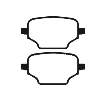 Sada brzdových destiček, kotoučová brzda RAICAM RA.1273.0