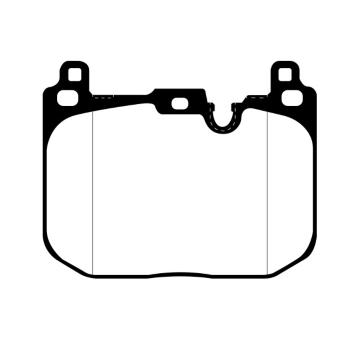 Sada brzdových destiček, kotoučová brzda RAICAM RA.1328.0