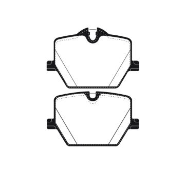 Sada brzdových destiček, kotoučová brzda RAICAM RA.1333.0