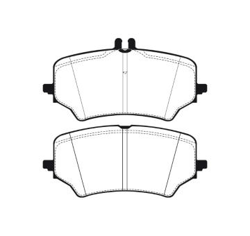 Sada brzdových destiček, kotoučová brzda RAICAM RA.1368.0