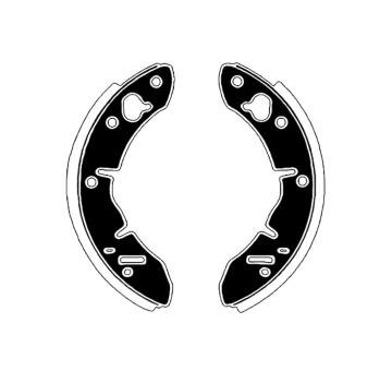 Sada brzdových čelistí RAICAM RA20560