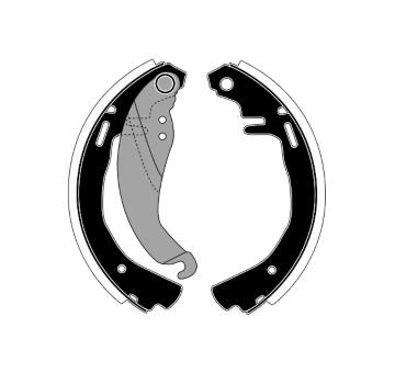 Sada brzdových čelistí RAICAM RA22490