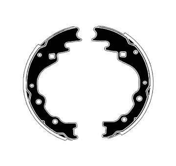 Sada brzdových čelistí RAICAM RA25450