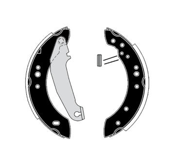 Sada brzdových čelistí RAICAM RA25750