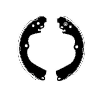 Sada brzdových čelistí RAICAM RA26230