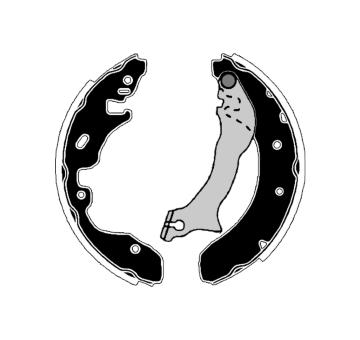 Sada brzdových čelistí RAICAM RA27260