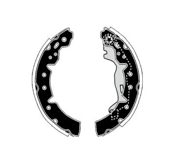 Sada brzdových čelistí RAICAM RA27861