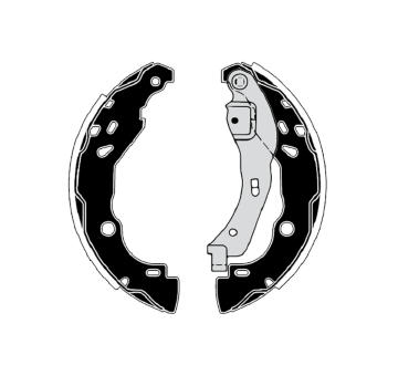 Sada brzdových čelistí RAICAM RA28560