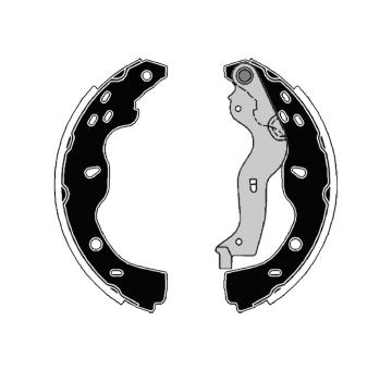 Sada brzdových čelistí RAICAM RA28730