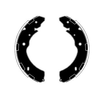 Sada brzdových čelistí RAICAM RA29670