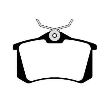 Sada brzdových destiček, kotoučová brzda RAICAM RA.0348.1