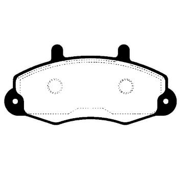 Sada brzdových destiček, kotoučová brzda RAICAM RA.0447.0
