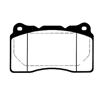 Sada brzdových destiček, kotoučová brzda RAICAM RA.0604.4