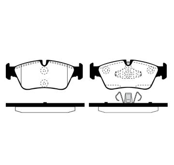 Sada brzdových destiček, kotoučová brzda RAICAM RA.0853.0