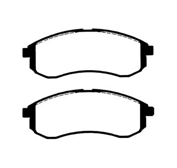 Sada brzdových destiček, kotoučová brzda RAICAM RA.0881.0