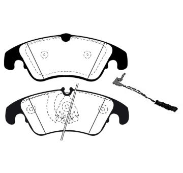 Sada brzdových destiček, kotoučová brzda RAICAM RA.0914.1