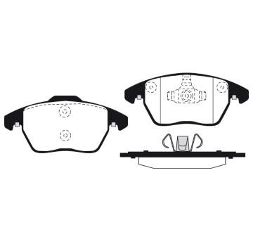 Sada brzdových destiček, kotoučová brzda RAICAM RA.0919.2