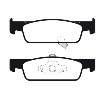Sada brzdových destiček, kotoučová brzda RAICAM RA.0994.3