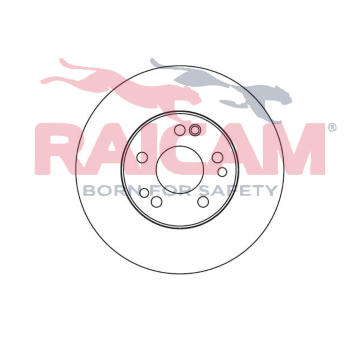 Brzdový kotouč RAICAM RD00452