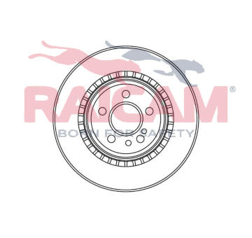 Brzdový kotouč RAICAM RD00495
