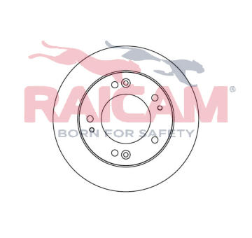 Brzdový kotouč RAICAM RD00548