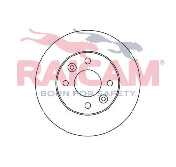 Brzdový kotouč RAICAM RD00684