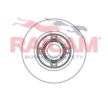 Brzdový kotouč RAICAM RD00690