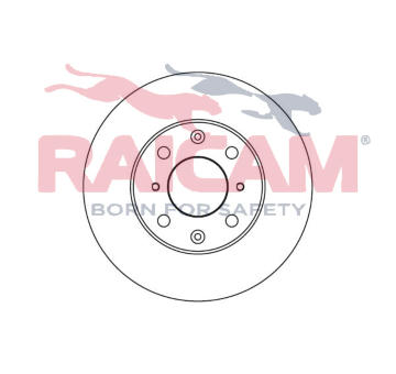 Brzdový kotouč RAICAM RD00709