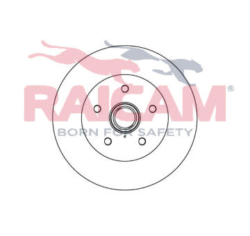 Brzdový kotouč RAICAM RD00851