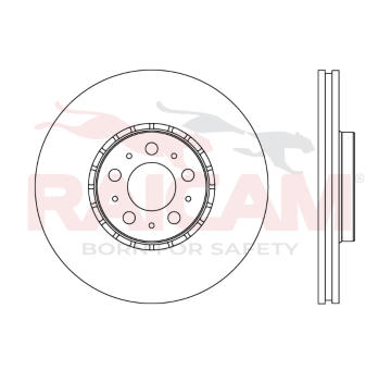 Brzdový kotouč RAICAM RD01513