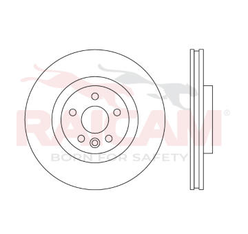 Brzdový kotouč RAICAM RD01527