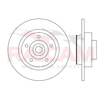 Brzdový kotouč RAICAM RD01550